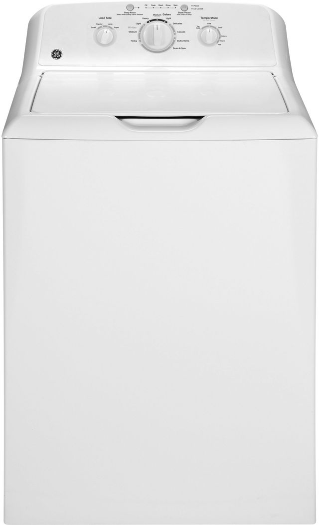 GE® 3.8 Cu. Ft. White Top Load Washer-0