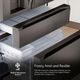 LG 36" 28.6 Cu. Ft. PrintProof™ Black Stainless Steel French Door Refrigerator with Full-Convert Drawer™-3