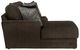 Jackson Furniture Galaxy 2-Piece Chocolate Left-Arm Facing Loveseat Sectional and Chaise-2