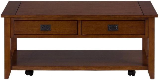 Jofran Inc. Mission Brown Coffee Table-2