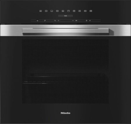 Miele 30" Clean Touch Steel Single Electric Wall Oven -0