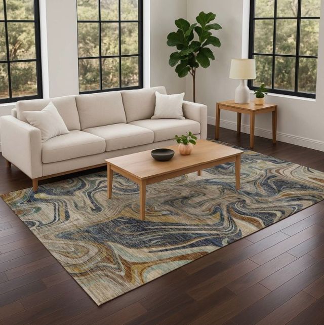Dalyn™ Rug Company Nexus NX6 Navy 5'x8' Area Rug-1