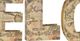 A & B Home 7-Piece Beige Welcome Mapped Accent Set-1