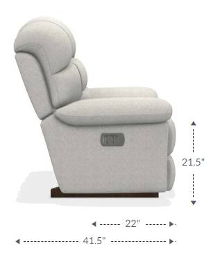 La-Z-Boy® Randell Marble Power Rocking Recliner with