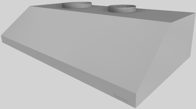 Vent-A-Hood® 42" Under Cabinet Range Hood-Stainless Steel-2