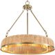 Uttermost® Ladakh Brass/Brown 9-Light Pendant-4