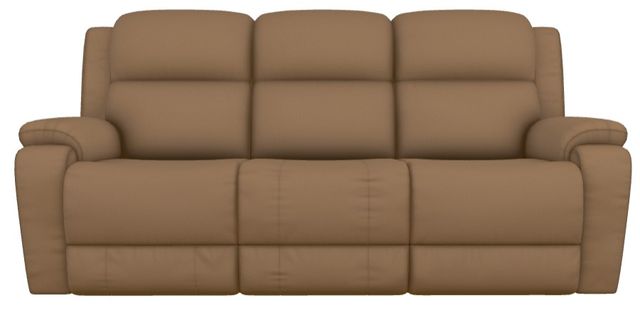 La-Z-Boy® Dorian Camel Power Reclining Sofa with Headrest-1