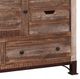 International Furniture Direct Antique Brown Dresser-2