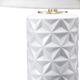 A & B Home Petrona Glossy White Table Lamp-2