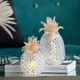 A & B Home Clear Glass Pineapple with LED Light-3