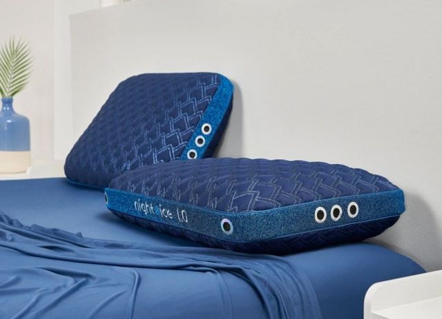 BEDGEAR® Night Ice 1.0 Performance® Blue Medium Standard Bed Pillow-4