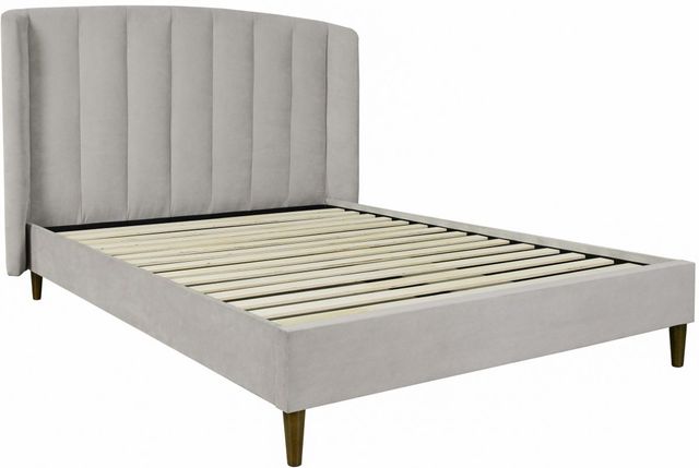 Fashion Bed Group® Chloe Gray King Panel Bed-0
