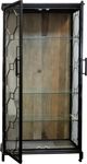 Harp & Finial® Black Reading Cabinet-1