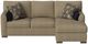 Flexsteel® Customizable Jasper Sofa with Reversible Chaise-4