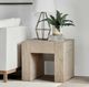 Classic Home Bristol White End Table-1