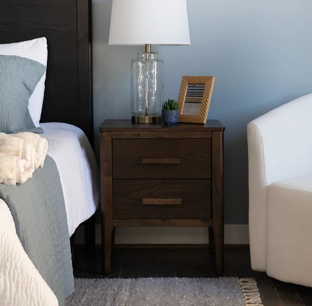 Powell® Wexler Espresso Side Table-1