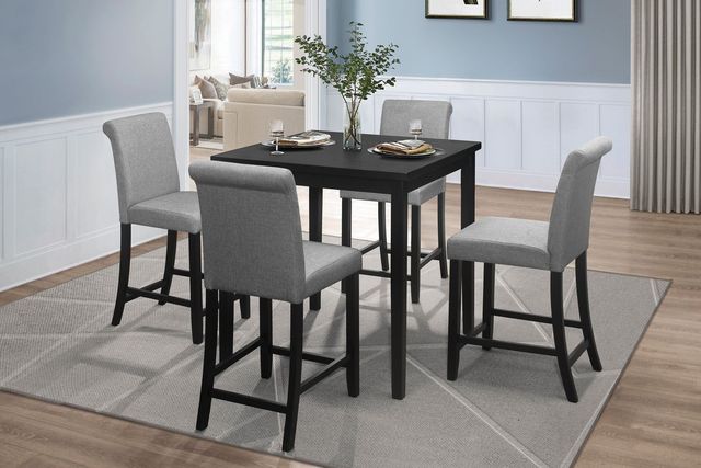 Mazin Furniture Adina Black/Gray Counter Chair-2