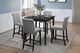 Mazin Furniture Adina Black/Gray Counter Chair-2