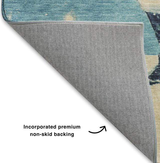 Dalyn™ Rug Company Merry & Bright MY15 Blue 5'x8' Area Rug-2