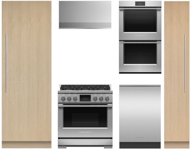 Fisher & Paykel 6 Piece Kitchen Appliance Package