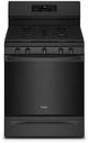 Whirlpool® 30" Black Freestanding Gas Range with 5-in-1 Air Fry Oven-0