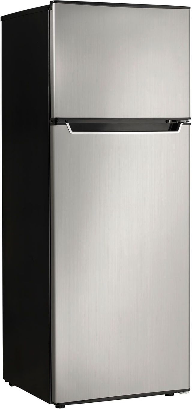 Danby® 7.3 Cu. Ft. Black/Stainless Steel Top Freezer Refrigerator-3