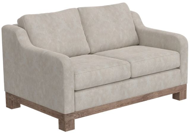 International Furniture Direct Samba Ivory/Sand Drift Loveseat-0