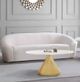 Meridian Furniture Emery Brushed Gold Coffee Table-4