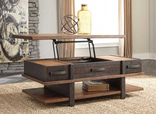 Signature Design by Ashley® Stanah 3-Piece Two Tone Living Room Table Set-3