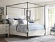 Tommy Bahama® Furniture Ocean Breeze Coral Gables White Queen Poster Bed-1