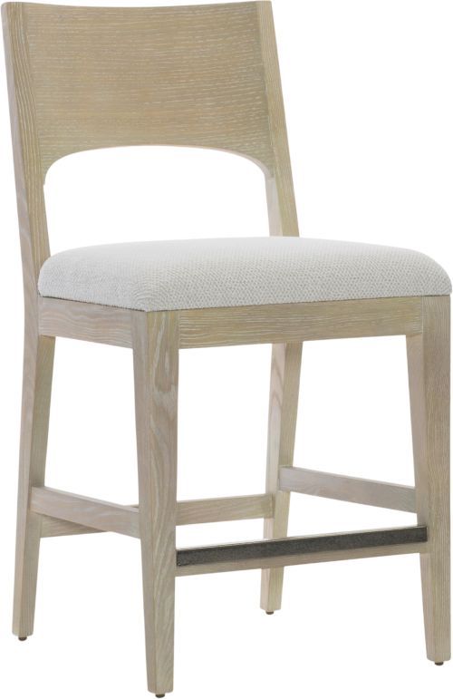Bernhardt Solaria Dune/White Counter Stool-0