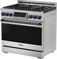 Thor Kitchen® Gordon Ramsay Series 36" Stainless Steel Pro Style Gas Range-2
