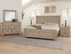 Artisan & Post by Vaughan-Bassett Cool Rustic Clear Maple California King Mansion Panel Bed-1