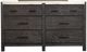 Magnussen Home® Plum Creek Ravenwood Black Dresser with Marble Top-2