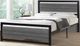 Titus Furniture Black 39" Twin Platform Bed-0