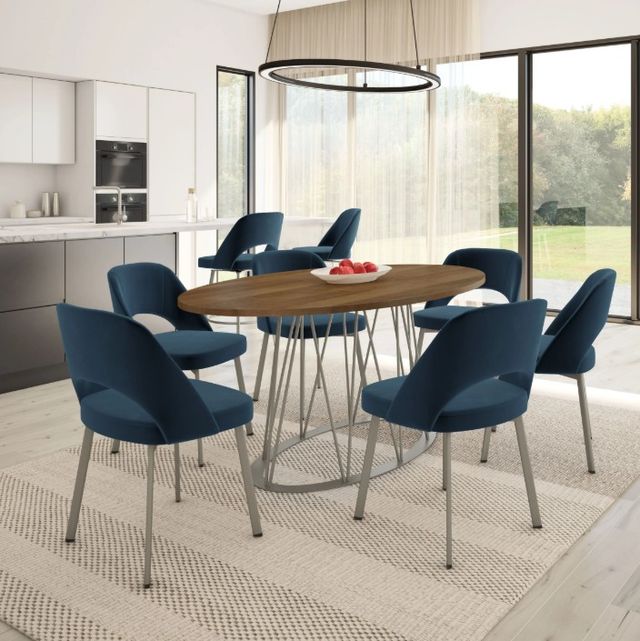 Amisco Customizable Calypso Oval Dining Table-1
