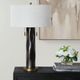 Uttermost® Carmine Dark Bronze Table Lamp-2