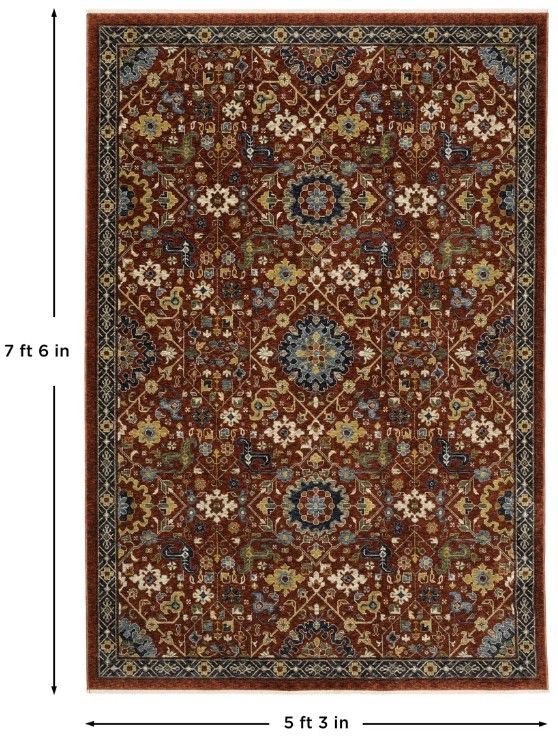 Oriental Weavers™ Aberdeen 5'x8' Style 3 Area Rug-3