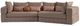 Michael Amini® Amora 2-Piece Eggshell Walnut Sectional Sofa -2