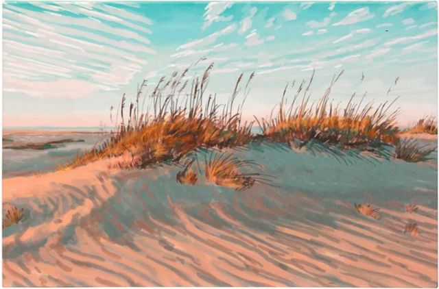 Stylecraft Dunes at Dawn III  Wall Art-0