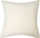 Livia Tricot White Decorative Pillow-0