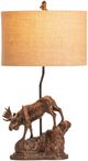 Crestview Collection Moose Trail Brown Table Lamp-1