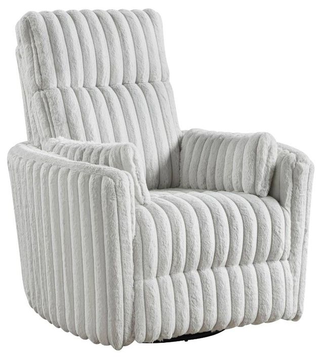 Homelegance® Payton Gray Manual Swivel Glider Recliner-0