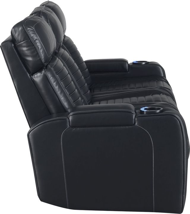 Steve Silver Co. Lavon Midnight Power Reclining Sofa-1