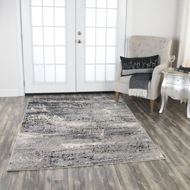 Rizzy Home Encore Brown 8' x 10' Rug-1
