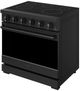 Title: Thor Kitchen® Gordon Ramsay 36" Black Freestanding Pro Style Electric Range-4