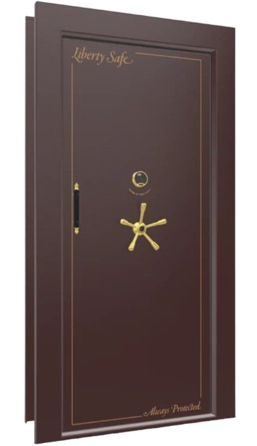 Liberty Safe Beast Burgundy Marble In-Swing Right Hinge Electronic Vault Door-0