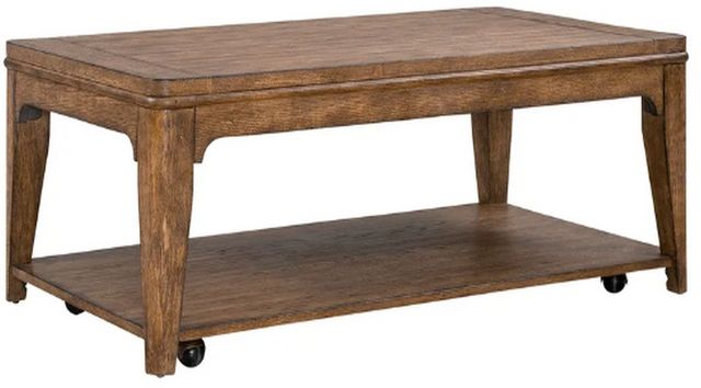 Liberty Furniture Ashford Sienna Rectangular Cocktail Table