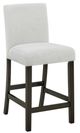 New Classic® Home Furnishings Carissa Espresso/Stone Counter Dining Chair-0