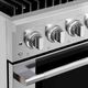 Hauslane HausPro Range 36" Stainless Steel Pro-Style Gas Range with Stainless Steel Knobs-5